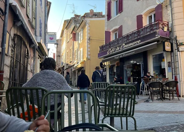 Cote Lavande - T2 Cosy Avec Terrasse - 5min Des Thermes Apartment *